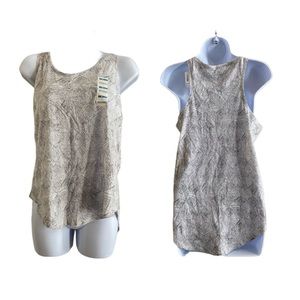 NWT! Old Navy black & ivory loose tank M